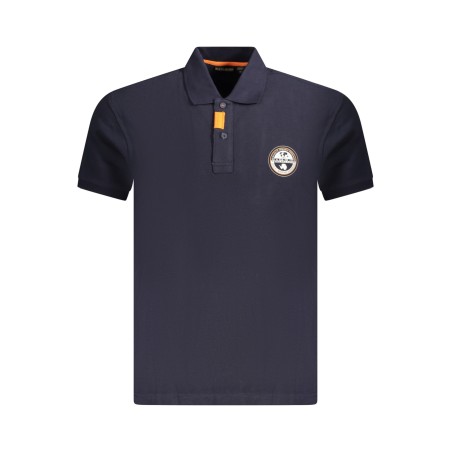 NAPAPIJRI POLO MANICHE CORTE UOMO BLU