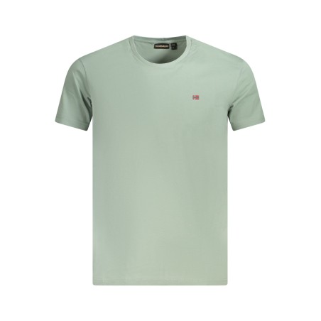 NAPAPIJRI T-SHIRT MANICHE CORTE UOMO VERDE