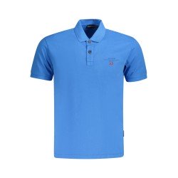 NAPAPIJRI POLO MANICHE CORTE UOMO BLU