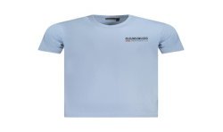 NAPAPIJRI T-SHIRT MANICHE CORTE UOMO AZZURRO