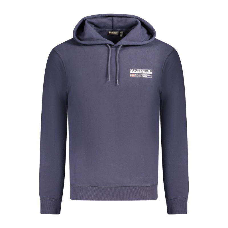 NAPAPIJRI FELPA SENZA ZIP UOMO BLU NAPAPIJRI FELPA SENZA ZIP UOMO BLU