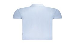 NAPAPIJRI POLO MANICHE CORTE UOMO AZZURRO