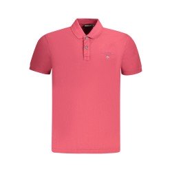 NAPAPIJRI POLO MANICHE CORTE UOMO ROSSO