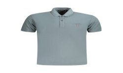 NAPAPIJRI POLO MANICHE CORTE UOMO GRIGIO