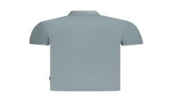 NAPAPIJRI POLO MANICHE CORTE UOMO GRIGIO