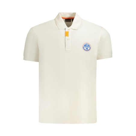 NAPAPIJRI POLO MANICHE CORTE UOMO BIANCO