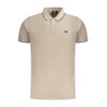 NORWAY 1963 POLO MANICHE CORTE UOMO BEIGE