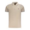 NORWAY 1963 POLO MANICHE CORTE UOMO BEIGE