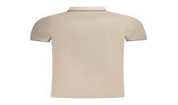 NORWAY 1963 POLO MANICHE CORTE UOMO BEIGE