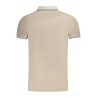 NORWAY 1963 POLO MANICHE CORTE UOMO BEIGE