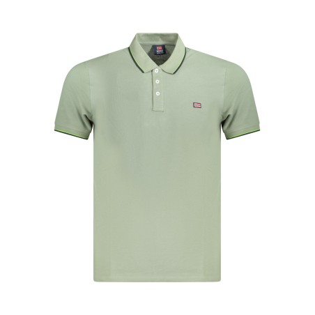 NORWAY 1963 POLO MANICHE CORTE UOMO VERDE