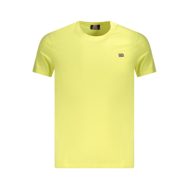 NORWAY 1963 T-SHIRT MANICHE CORTE UOMO GIALLO NORWAY 1963 T-SHIRT MANICHE CORTE UOMO GIALLO