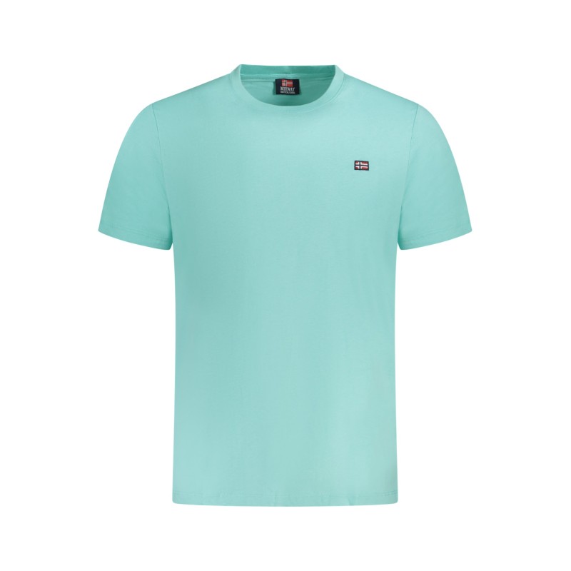 NORWAY 1963 T-SHIRT MANICHE CORTE UOMO AZZURRO NORWAY 1963 T-SHIRT MANICHE CORTE UOMO AZZURRO