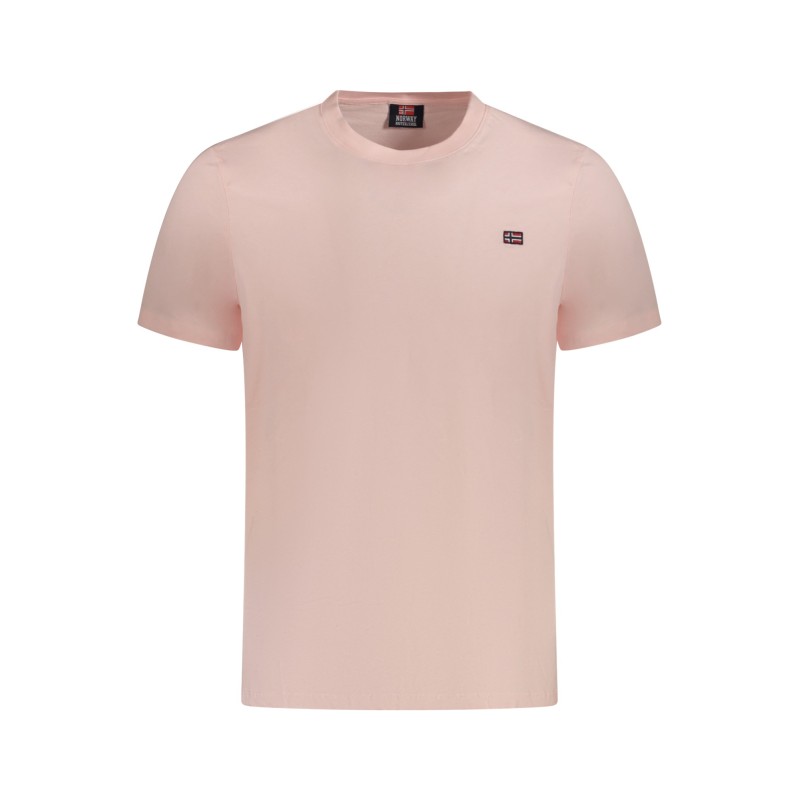 NORWAY 1963 T-SHIRT MANICHE CORTE UOMO ROSA NORWAY 1963 T-SHIRT MANICHE CORTE UOMO ROSA
