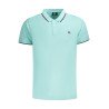 NORWAY 1963 POLO MANICHE CORTE UOMO AZZURRO
