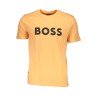 BOSS T-SHIRT MANICHE CORTE UOMO ARANCIO