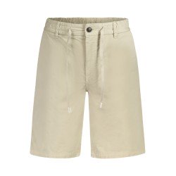 BOSS PANTALONE BERMUDA UOMO BEIGE