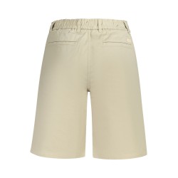 BOSS PANTALONE BERMUDA UOMO BEIGE