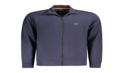 BOSS FELPA CON ZIP UOMO BLU