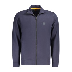 BOSS FELPA CON ZIP UOMO BLU