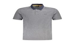 BOSS POLO MANICHE CORTE UOMO BLU
