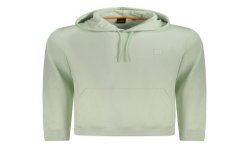 BOSS FELPA SENZA ZIP UOMO VERDE