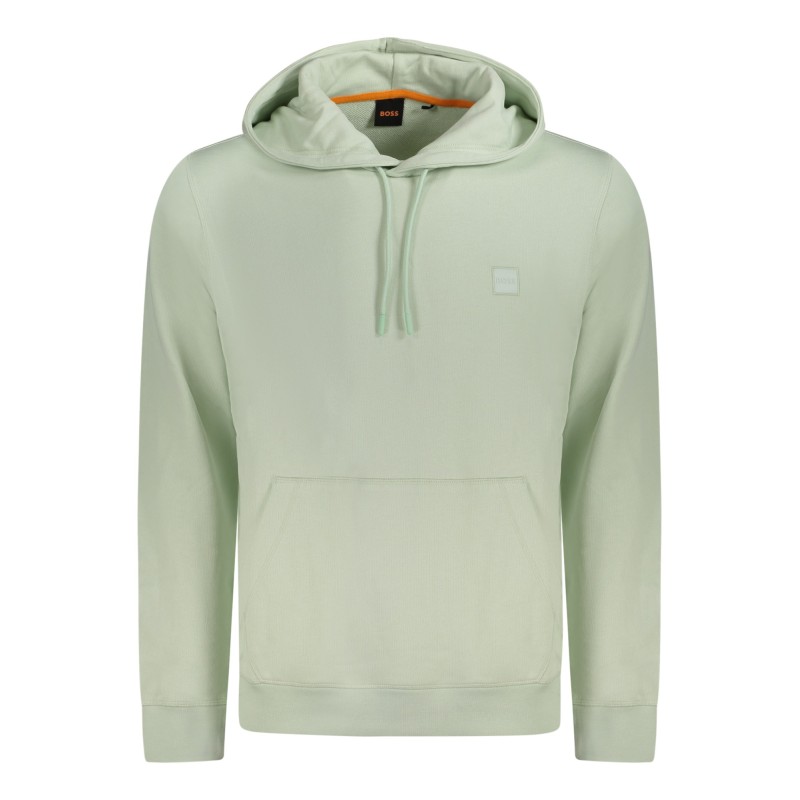 BOSS FELPA SENZA ZIP UOMO VERDE BOSS FELPA SENZA ZIP UOMO VERDE