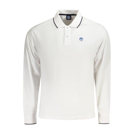 NORTH SAILS POLO MANICHE LUNGHE UOMO BIANCO