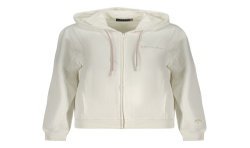 NORTH SAILS FELPA CON ZIP DONNA BIANCO