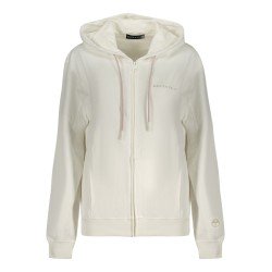NORTH SAILS FELPA CON ZIP DONNA BIANCO