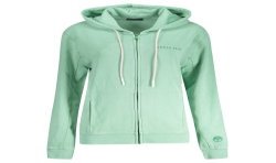NORTH SAILS FELPA CON ZIP DONNA VERDE