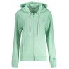 NORTH SAILS FELPA CON ZIP DONNA VERDE