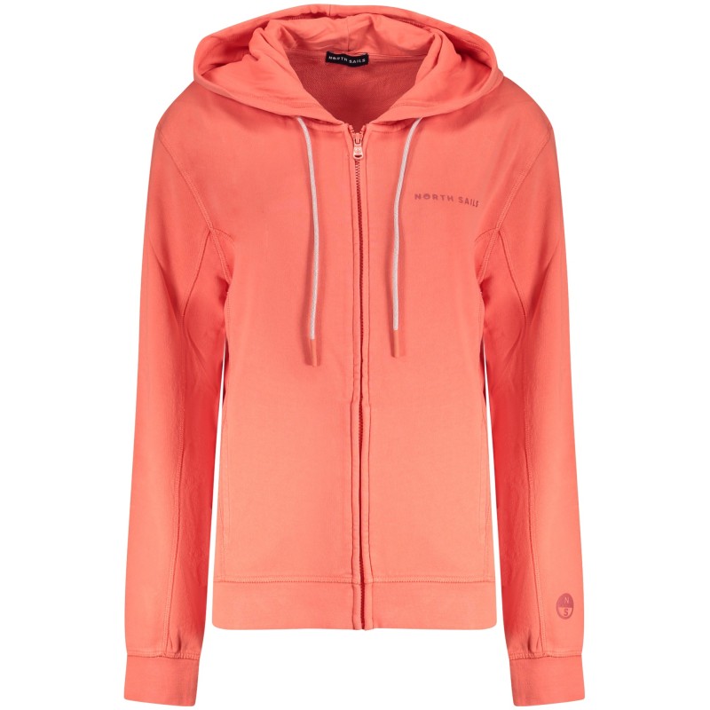 NORTH SAILS FELPA CON ZIP DONNA ROSA NORTH SAILS FELPA CON ZIP DONNA ROSA
