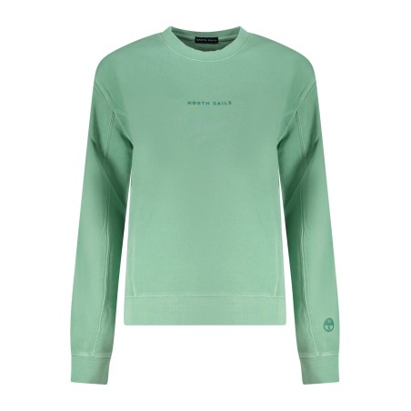 NORTH SAILS FELPA SENZA ZIP DONNA VERDE