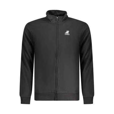 U.S. GRAND POLO FELPA CON ZIP UOMO NERO