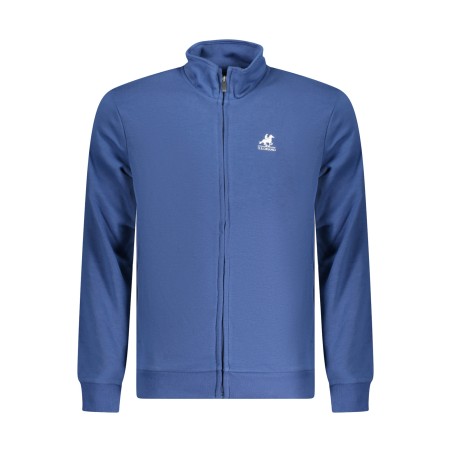 U.S. GRAND POLO FELPA CON ZIP UOMO BLU
