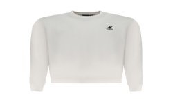 U.S. GRAND POLO FELPA SENZA ZIP UOMO BIANCO