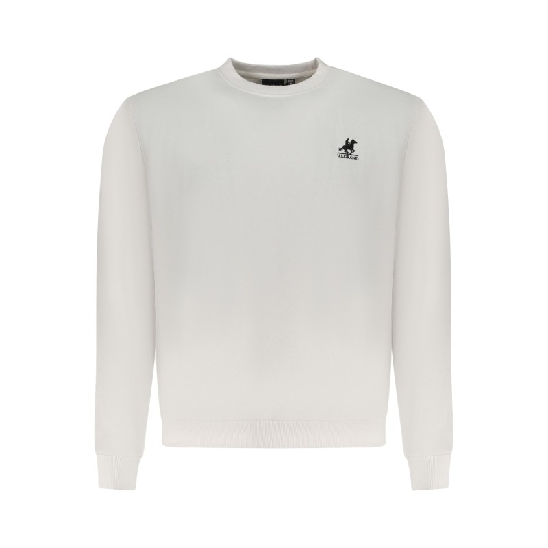 U.S. GRAND POLO FELPA SENZA ZIP UOMO BIANCO U.S. GRAND POLO FELPA SENZA ZIP UOMO BIANCO