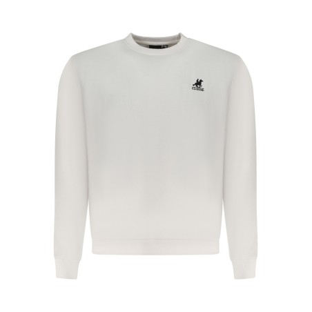 U.S. GRAND POLO FELPA SENZA ZIP UOMO BIANCO