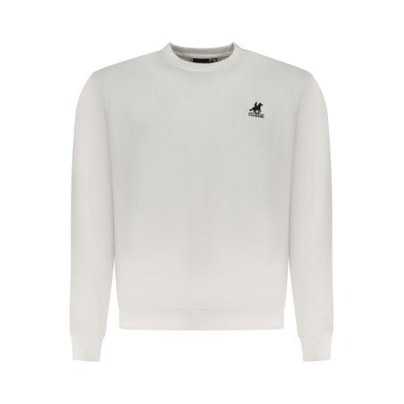 U.S. GRAND POLO FELPA SENZA ZIP UOMO BIANCO