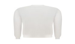 U.S. GRAND POLO FELPA SENZA ZIP UOMO BIANCO
