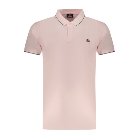 NORWAY 1963 POLO MANICHE CORTE UOMO ROSA