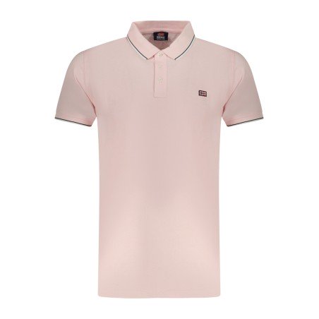 NORWAY 1963 POLO MANICHE CORTE UOMO ROSA