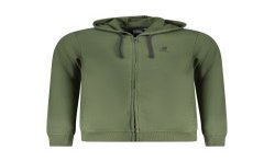 U.S. GRAND POLO FELPA CON ZIP UOMO VERDE