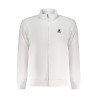 U.S. GRAND POLO FELPA CON ZIP UOMO BIANCO