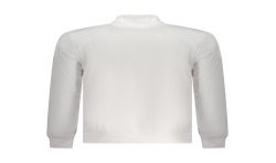 U.S. GRAND POLO FELPA CON ZIP UOMO BIANCO