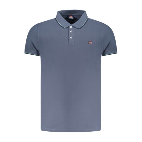 NORWAY 1963 POLO MANICHE CORTE UOMO BLU