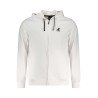 U.S. GRAND POLO FELPA CON ZIP UOMO BIANCO