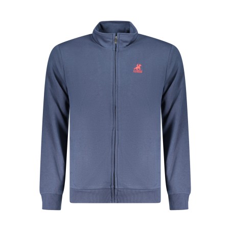 U.S. GRAND POLO FELPA CON ZIP UOMO BLU