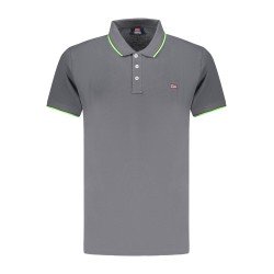 NORWAY 1963 POLO MANICHE CORTE UOMO GRIGIO